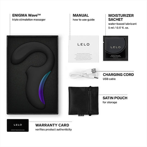 Enigma Wave Dual Stimulating Suction Vibrator by Lelo - Personal Massagers