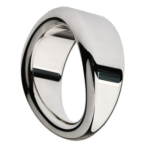 Heavy Duty Erection Enhancer Metal Penis Ring by BDStyle - Steel Cock Rings