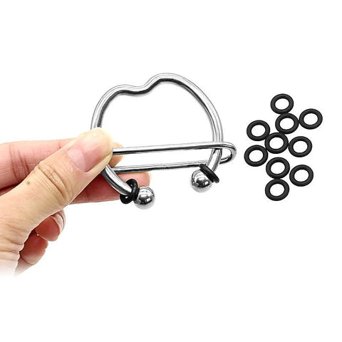 Ultimate Male Enhancer Metal Cock Ring by BDStyle - Steel Cock Rings