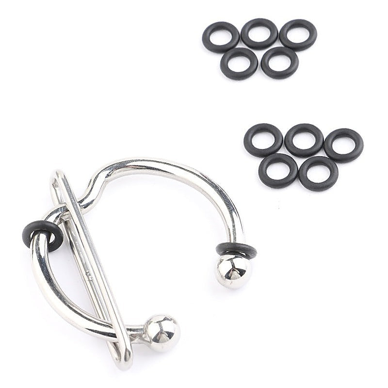 Ultimate Male Enhancer Metal Cock Ring by BDStyle - Steel Cock Rings