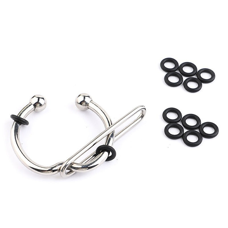 Ultimate Male Enhancer Metal Cock Ring by BDStyle - Steel Cock Rings