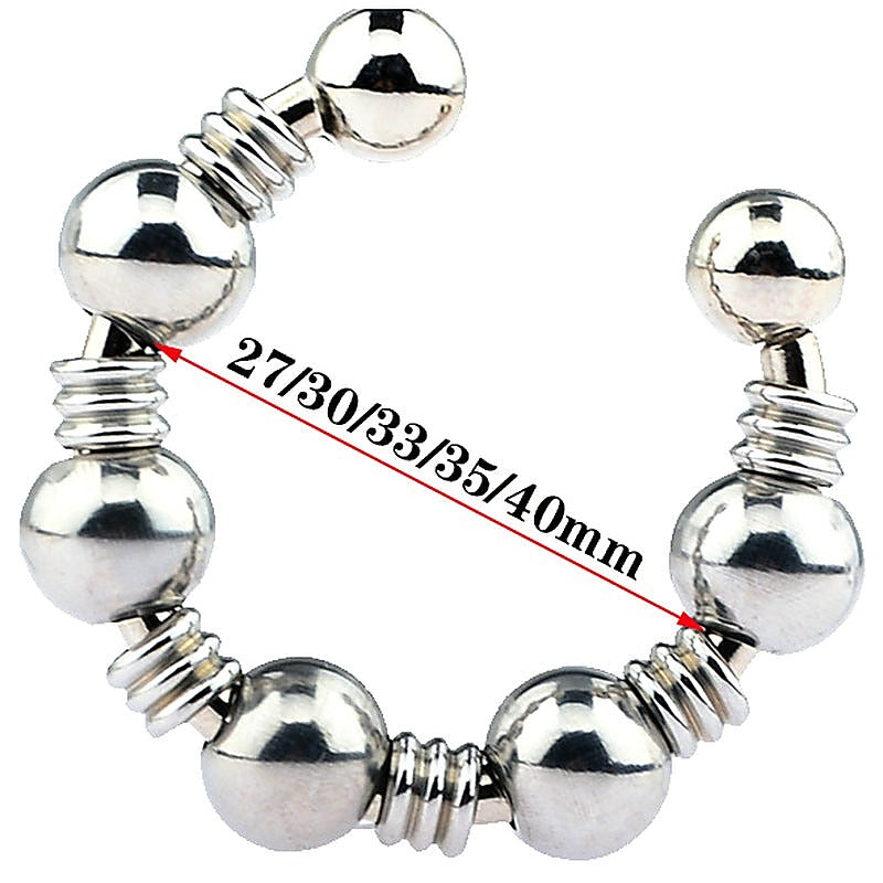 Open Type Male Steel Cock Ring by BDStyle - Steel Cock Rings