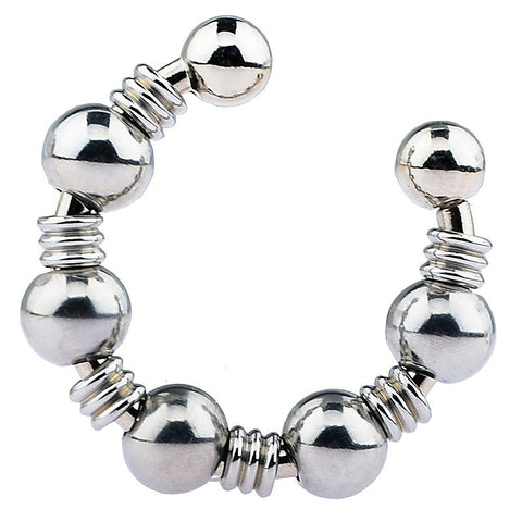 Open Type Male Steel Cock Ring by BDStyle - Steel Cock Rings