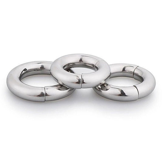 BDStyle Magnetize Stainless Steel Magnetic Mens Cock Ring - Steel Cock Rings