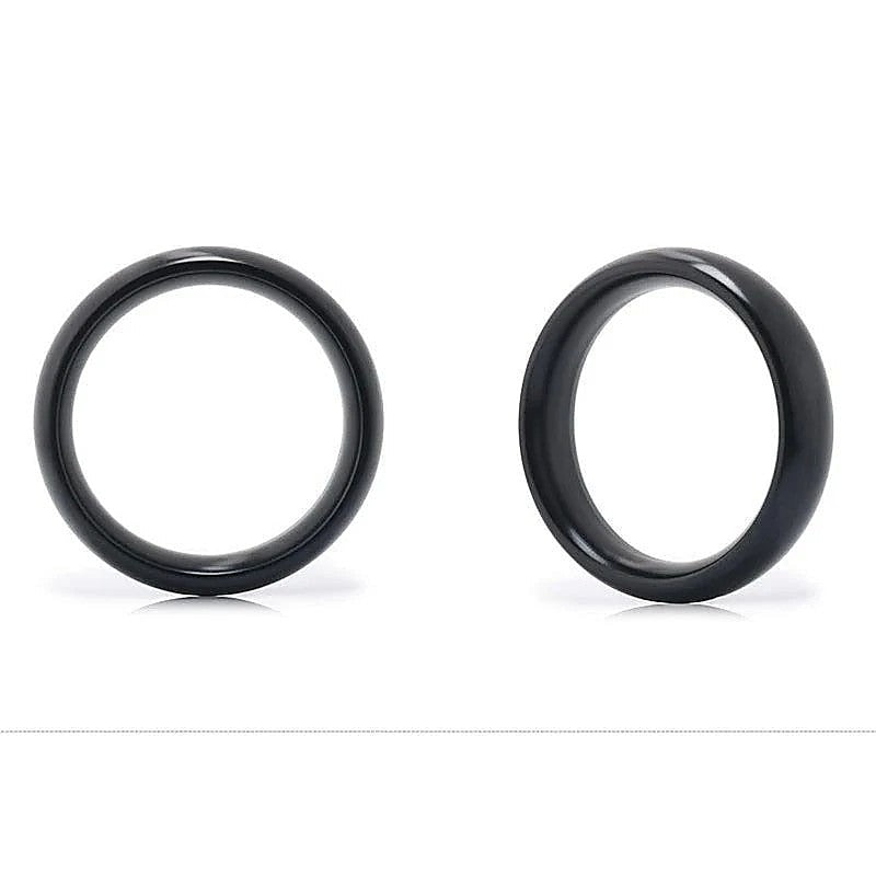 Aluminum Round Sex Delay Cock Ring by BDStyle - Steel Cock Rings