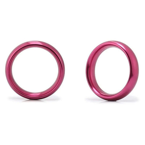 Aluminum Round Sex Delay Cock Ring by BDStyle - Steel Cock Rings