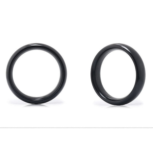 BDStyle Aluminum Round Erection Enhancer Cock Ring Medium - Steel Cock Rings