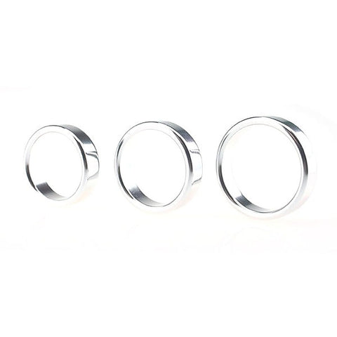 Colorful Sex Delay Aluminum Mens Cock Ring by BDStyle - Steel Cock Rings