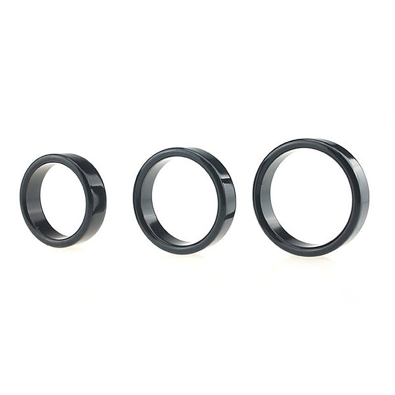 Colorful Sex Delay Aluminum Mens Cock Ring by BDStyle - Steel Cock Rings
