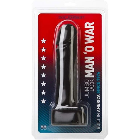 Jumbo Jack Man'o War Realistic Dildo by Doc Johnson - Realistic Dildos