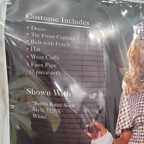 Dream Girl Halloween Detective Shirley Sexy Costume Medium - Fancy Dress Ups