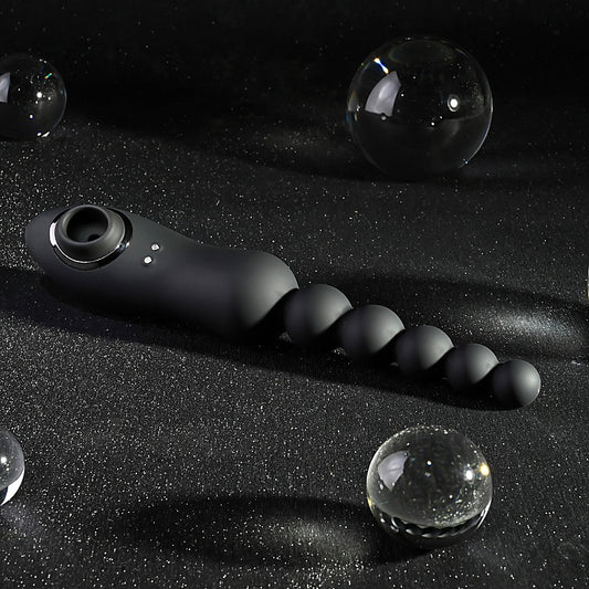 Playboy Pleasure LET IT BEAD Dual Ended Suction Vibrator