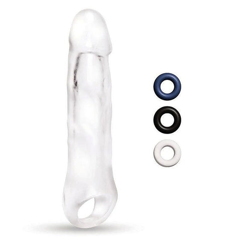 Size Up 1 Inch See-Thru Penis Extender by Xgen - Pumps, Extenders and Sleeves