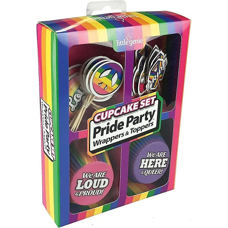 Adult Pride Party Cupcake Set by Little Genie - Party Gifts and Novelties