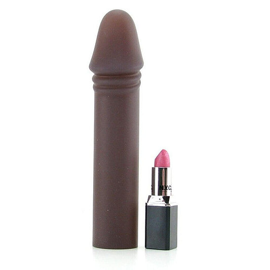 NS Novelties Chic Pleasures Realistic Silicone Dildo in Charcoal - Realistic Dildos