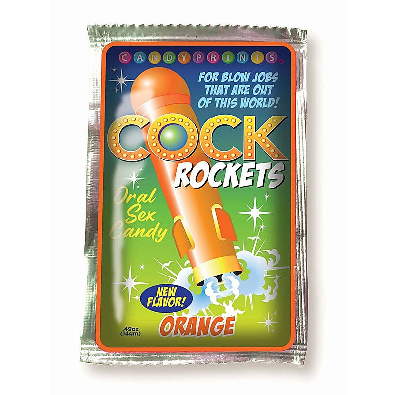 Little Genie Cock Rockets Flavoured Oral Sex Candy 15 grams - Party Gifts and Novelties