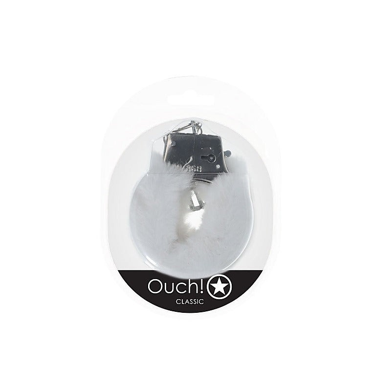 Classic Fluffy BDSM Play Handcuffs by Shots Toys - Cuffs And Restraints