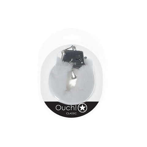 Classic Fluffy BDSM Play Handcuffs by Shots Toys - Cuffs And Restraints