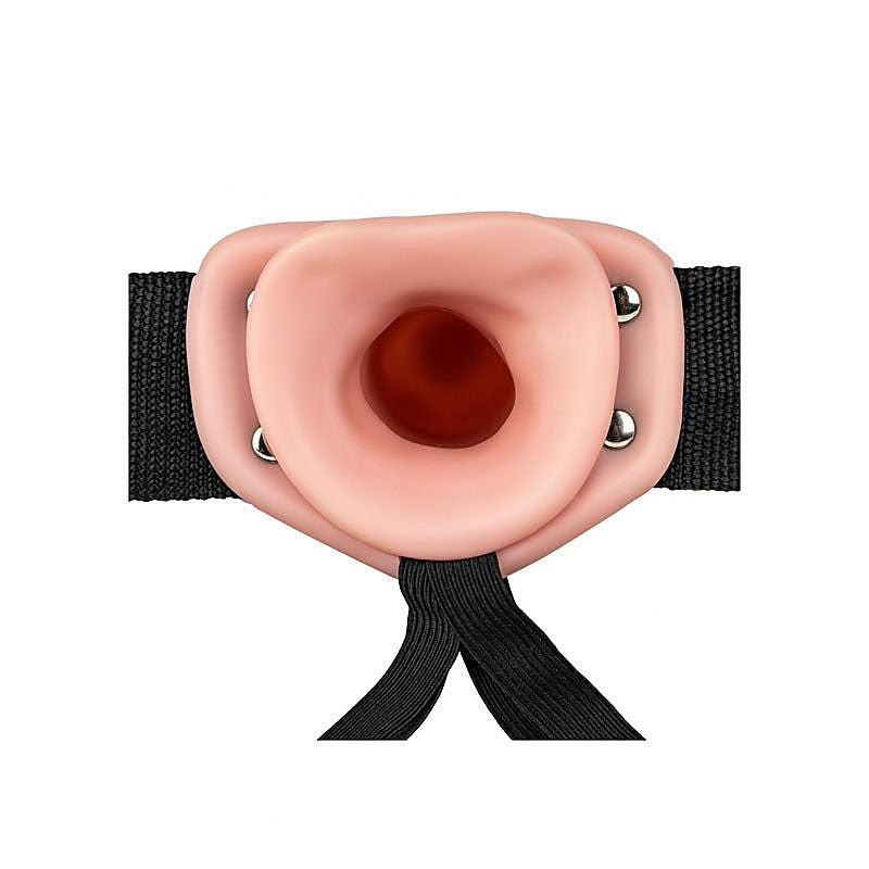 REALROCK Hollow Strap-On Extra Girth and Length - Strap On Sextoys