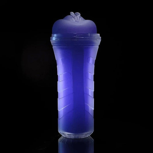 Zero Tolerance POP ON THE GLOW Realistic Male Stroker Purple - Masturbators and Strokers