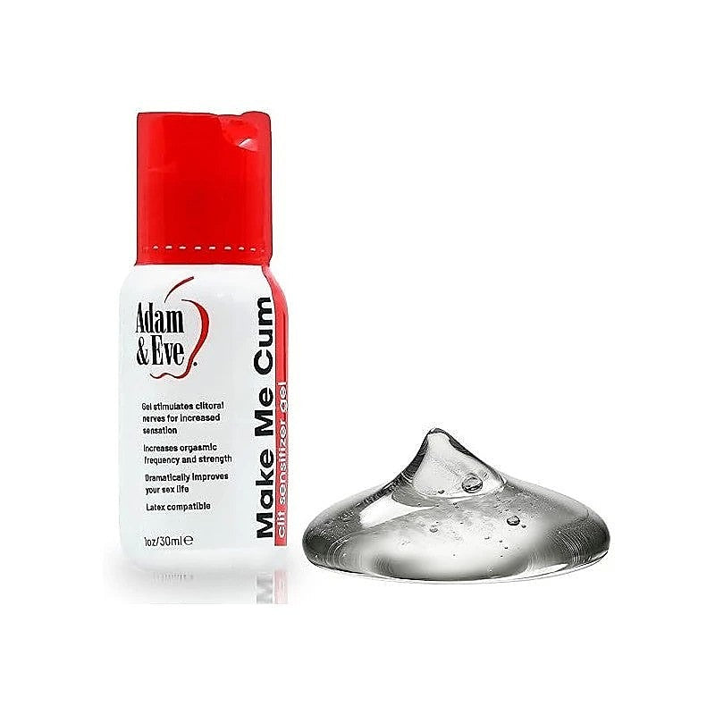 Make Me Cum Clitoral Sensitiser Gel by Adam & Eve - Delay and Excite Sprays