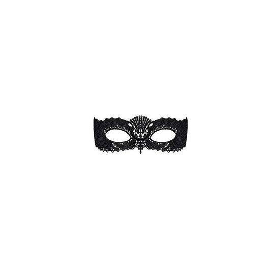 Obsessive A700 Black Sexy Eye Mask with Ribbon Tie - Masks And Blindfolds