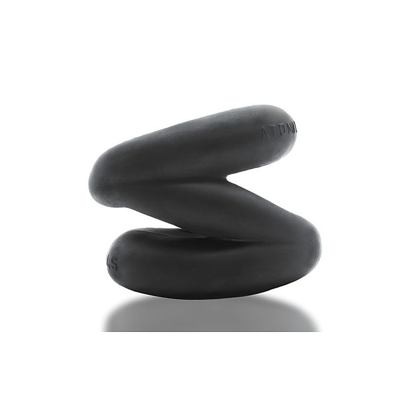 OxBalls Z Balls Zig Zag Cock Ring and Ball Stretcher Night Edition - Ball and Cock Toys