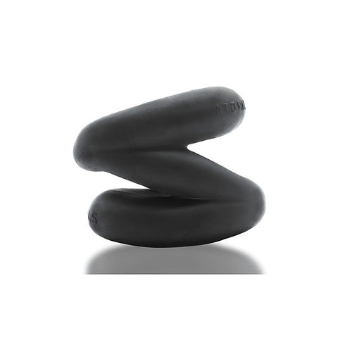 OxBalls Z Balls Zig Zag Cock Ring and Ball Stretcher Night Edition - Ball and Cock Toys