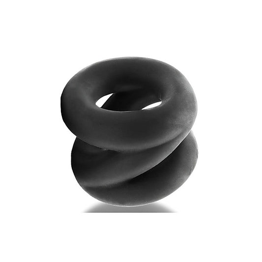 OxBalls Z Balls Zig Zag Cock Ring and Ball Stretcher Night Edition - Ball and Cock Toys