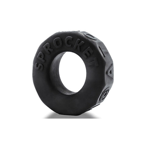 OxBalls Sprocket Comfort No Roll Stretchy Cock Ring Night Edition - Stretchy Cock Rings