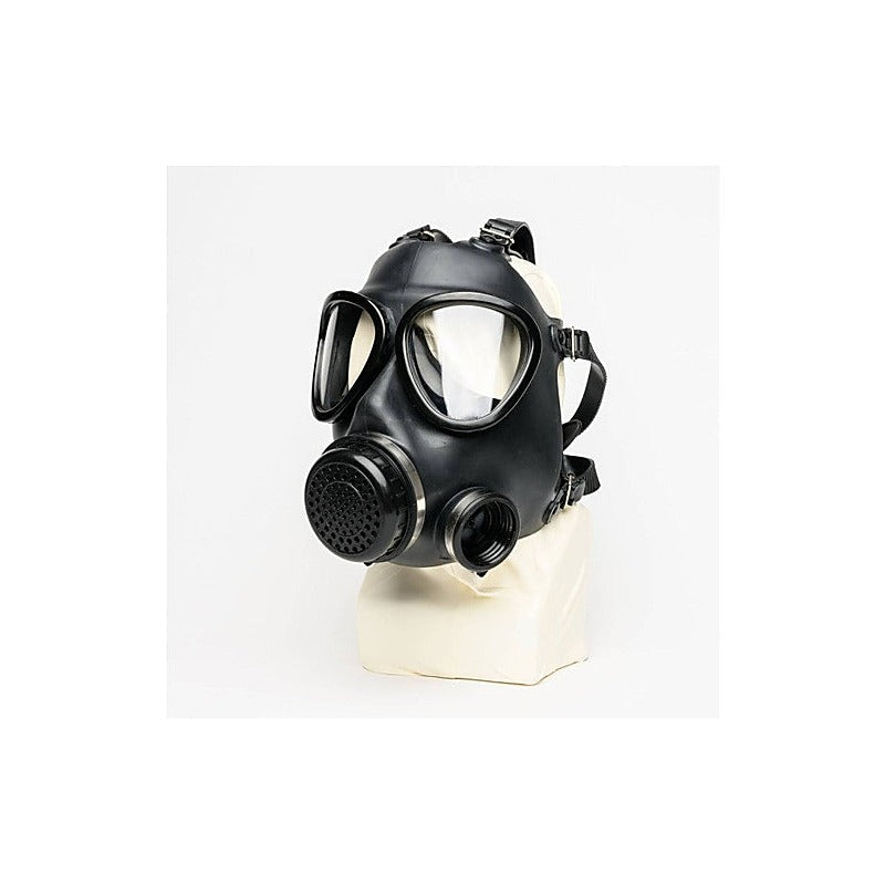 Military Adjustable Strap Rubber Gas BDSM Mask by XR Brands - Bondage Hoods