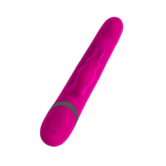 Commotion Cha Cha Thrusting Rabbit Vibrator by BMS Factory - Rabbit Vibrators