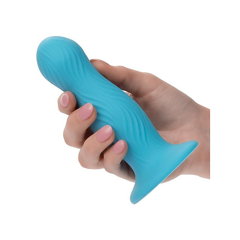 Wave Rider Swell Vaginal Silicone Dong by California Exotics - Non-Realistic Dildos