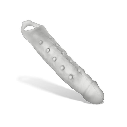 OxBalls Snake Deep Reacher Male Cocksheath Clear Ice - Penis Sleeves and Extenders