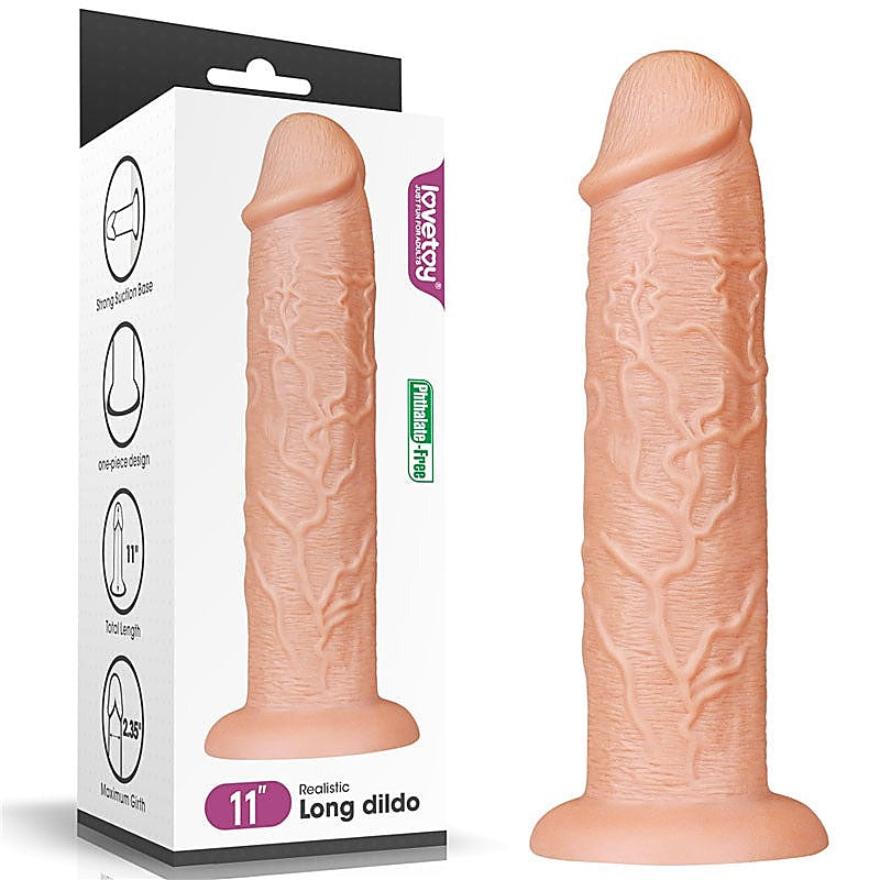 King Size High Quality Realistic Dildo by Lovetoy - Realistic Dildos