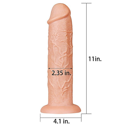 King Size High Quality Realistic Dildo by Lovetoy - Realistic Dildos