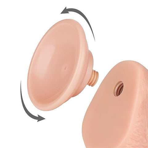 Sliding Skin Dual Layer Realistic Dong With Flexible Skin Flesh - Realistic Dildos