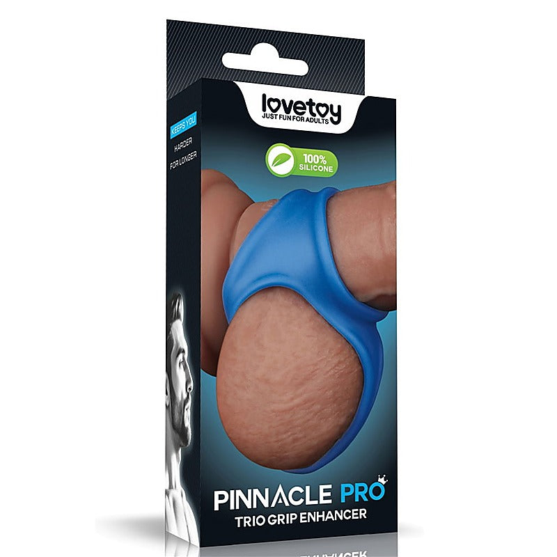 Pinnacle Pro Trio Grip Enhancer by Lovetoy - Ball and Cock Toys