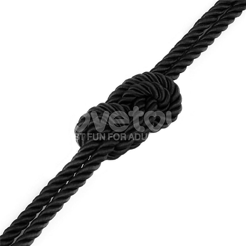 Rebellion Reign Silky Bondage Play Rope by Lovetoy - Cuffs And Restraints