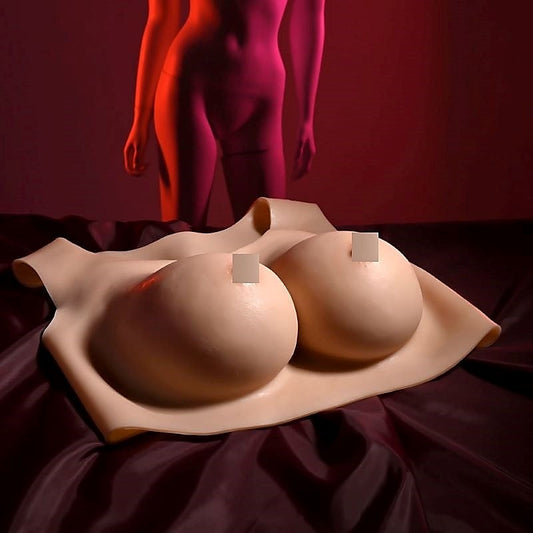 Gender X Plate D-Cup - Realistic, Comfy Wearable Breasts