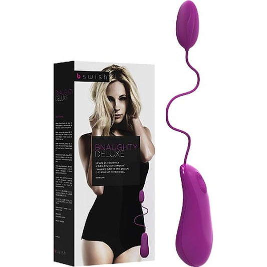 B Swish Bnaughty Deluxe 6 Function Remote Controlled Kegel Exercisers Raspberry - Love Eggs and Kegel Exercisers