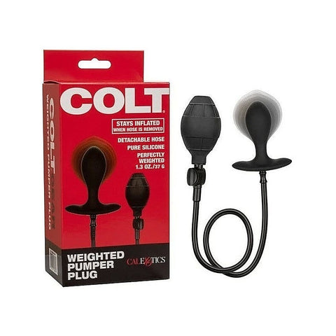 Colt Weighted Pumper Silicone Anal Plug - Butt Plugs