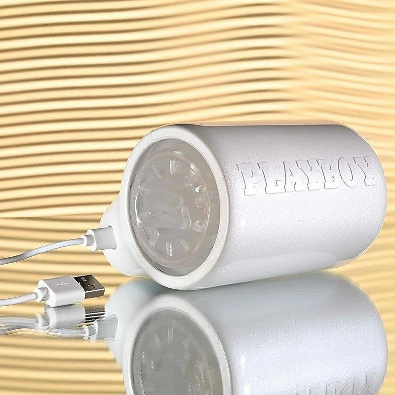 Playboy Pleasure Spin Doctor Vibrating Mens Masturbator - Masturbators and Strokers