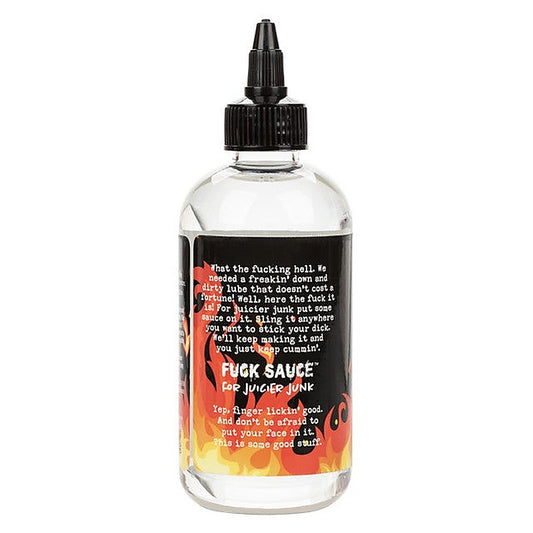 Fuck Sauce Hot Extra Warming Water Based Lubricant 236.6ml - Water Based Lubes