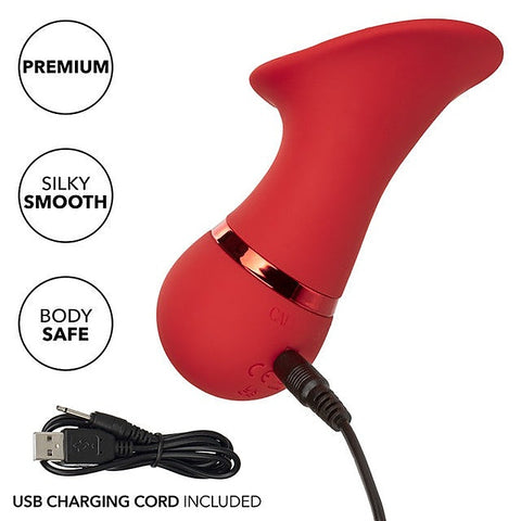 French Kiss Seducer 12 Function Clitoral Massager - Clit Ticklers and Pulsators