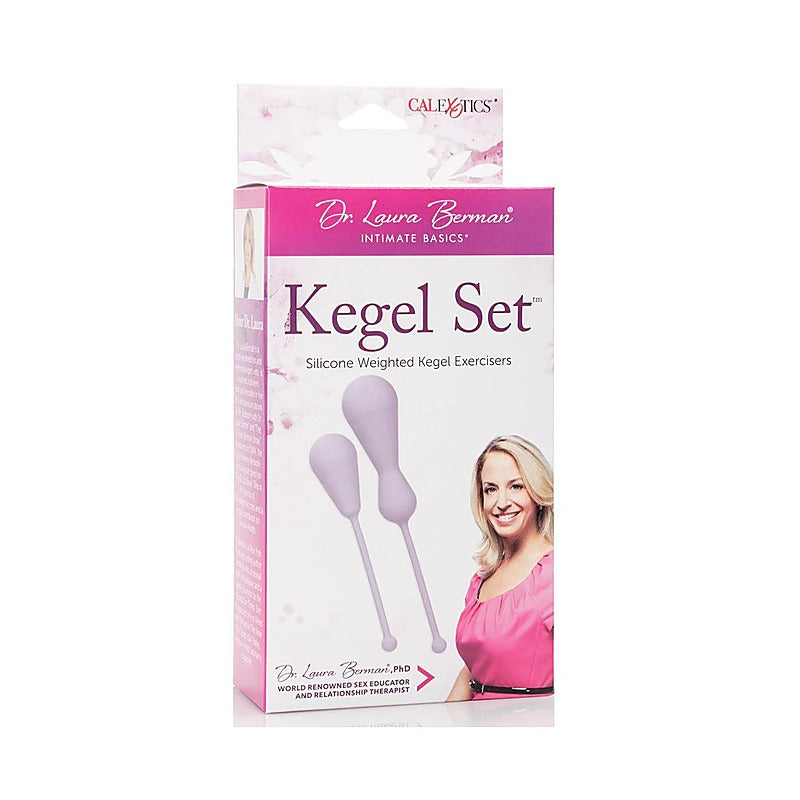 Silicone Weighted Kegel Exercisers Set by California Exotics - Love Eggs and Kegel Exercisers