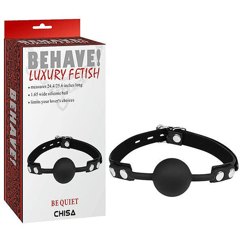 Be Quiet Fully Adjustable Bondage Gag by Chisa - Bondage Gags and Bits