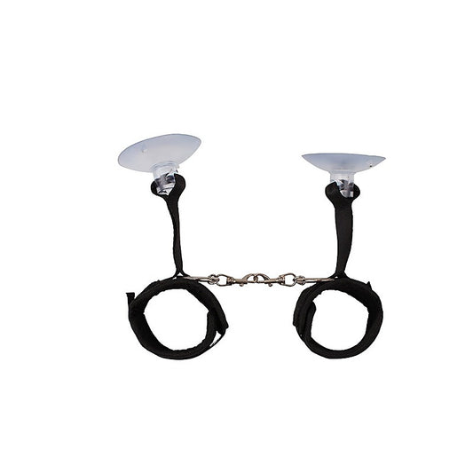 Behave Tie Up Love Adjustable BDSM Cuffs Black - Cuffs And Restraints