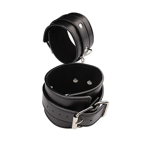 Behave Adjustable Classic Hand Cuffs Black by Chisa - Cuffs And Restraints