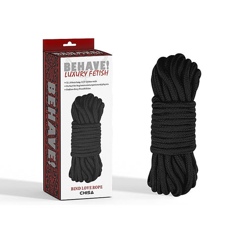 Behave BDSM Play Bing Love Rope 10 Metre by Chisa - Cuffs And Restraints